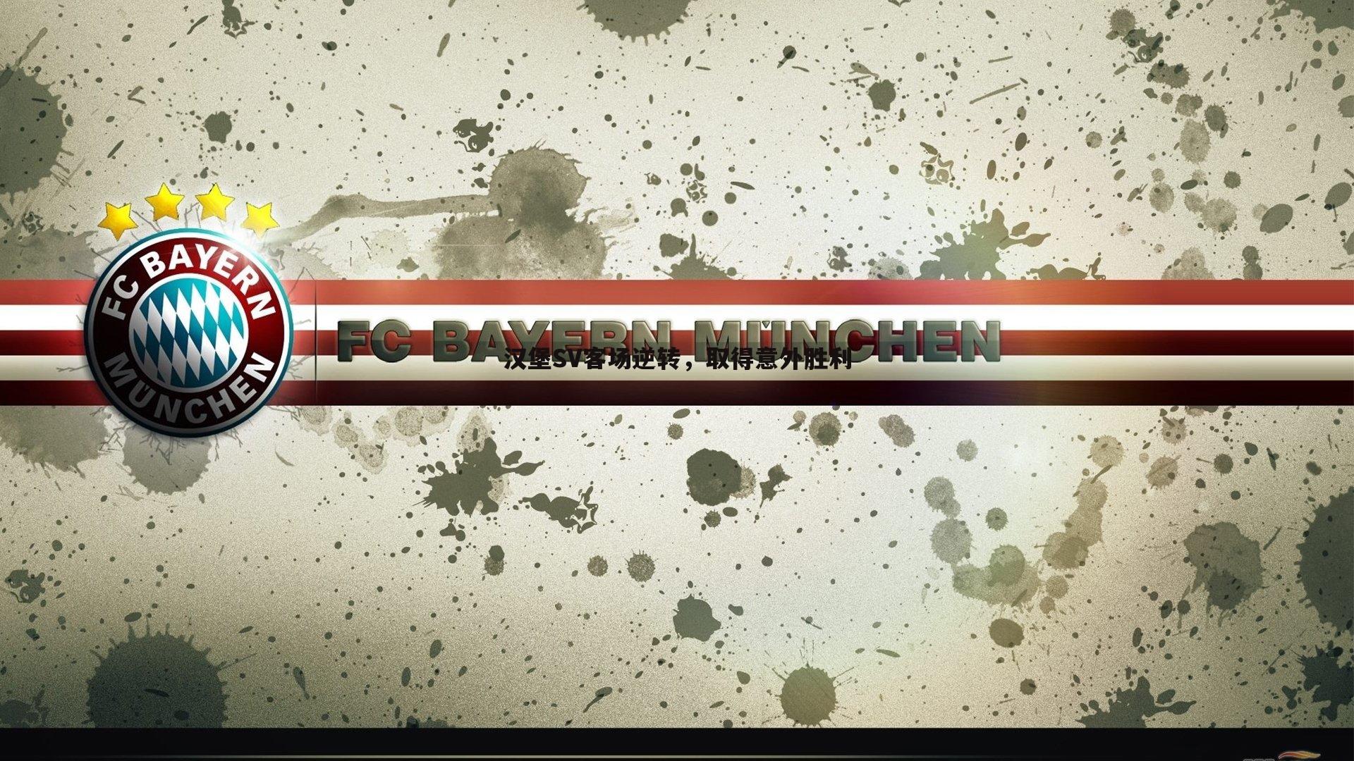 汉堡SV客场逆转,取得意外胜利